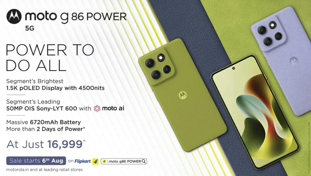 Moto G86 Release Date