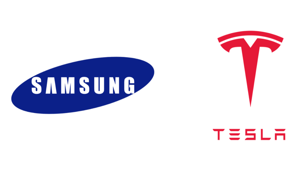 tesla and samsung