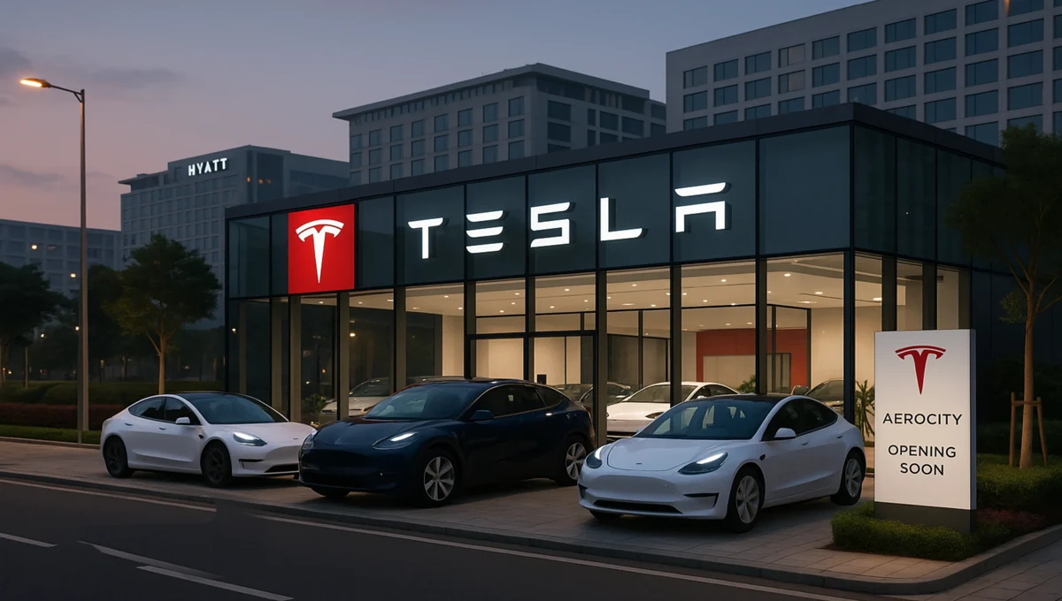 tesla showroom
