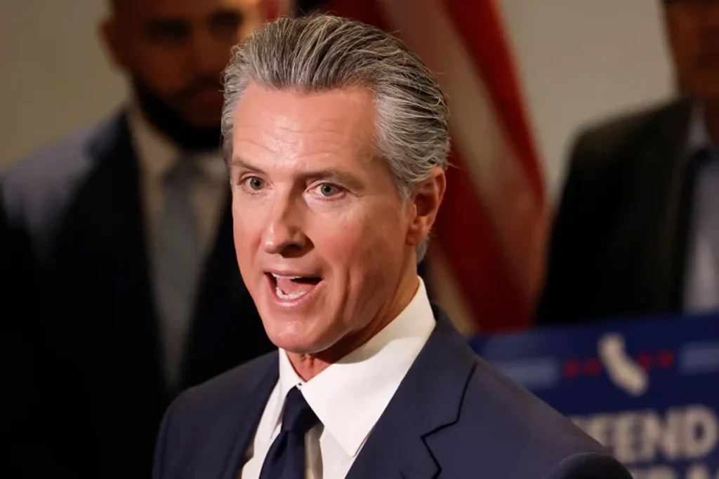 Gavin Newsom redistricting California
