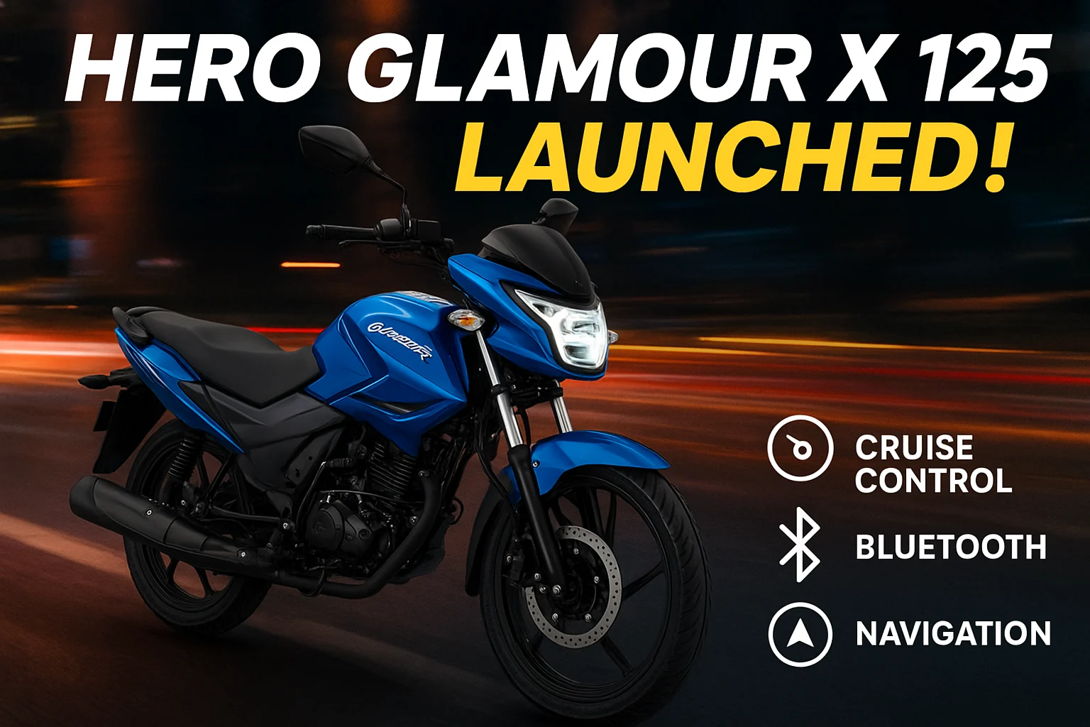 Hero Glamour X 125