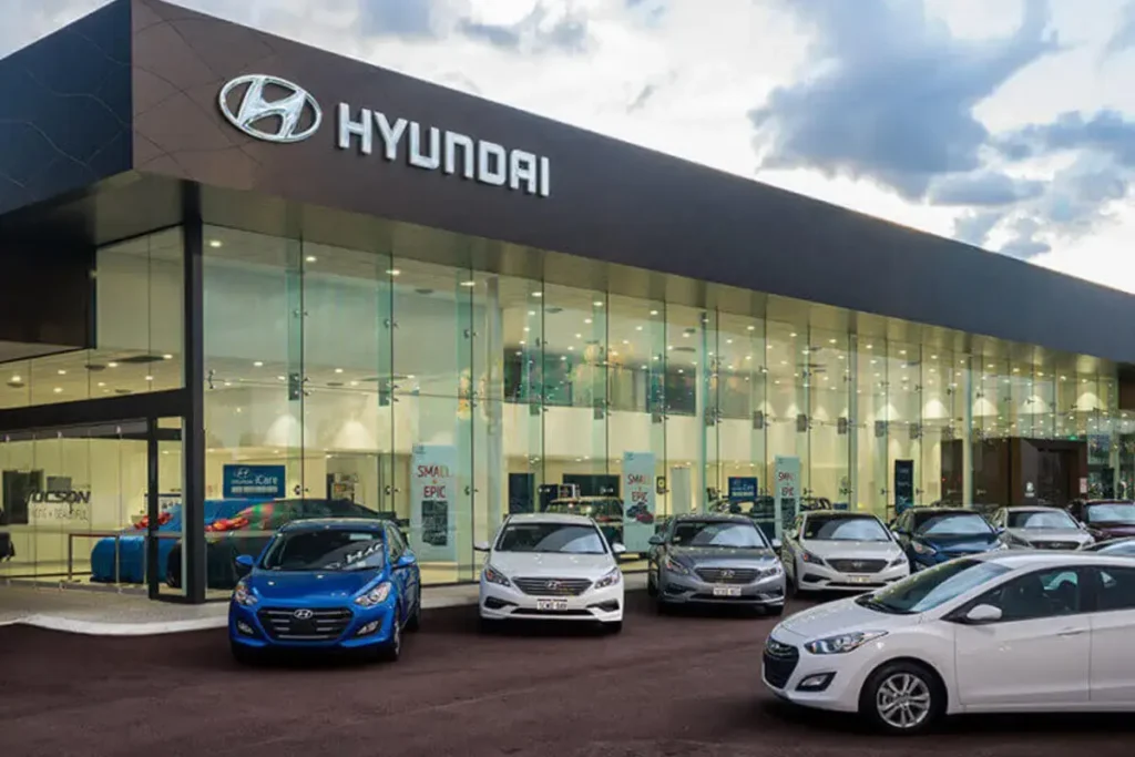Hyundai share price today