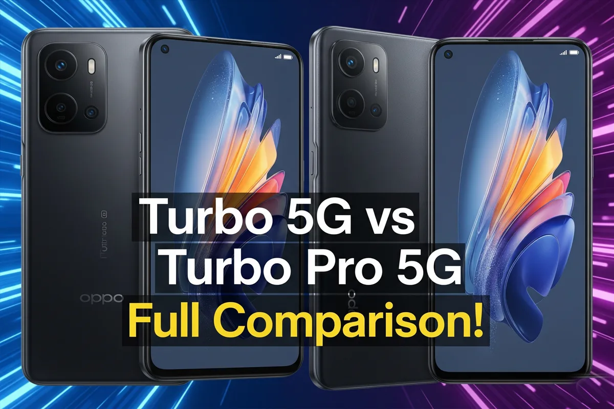 OPPO K13 Turbo 5G vs Oppo K13 Turbo Pro 5G