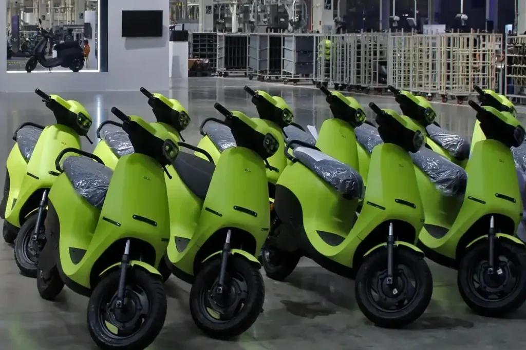 ola electric share price today