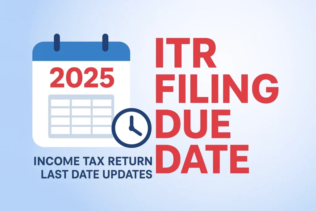 ITR filing due date