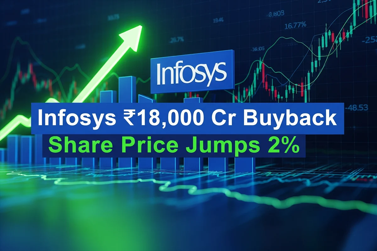 Infosys share price