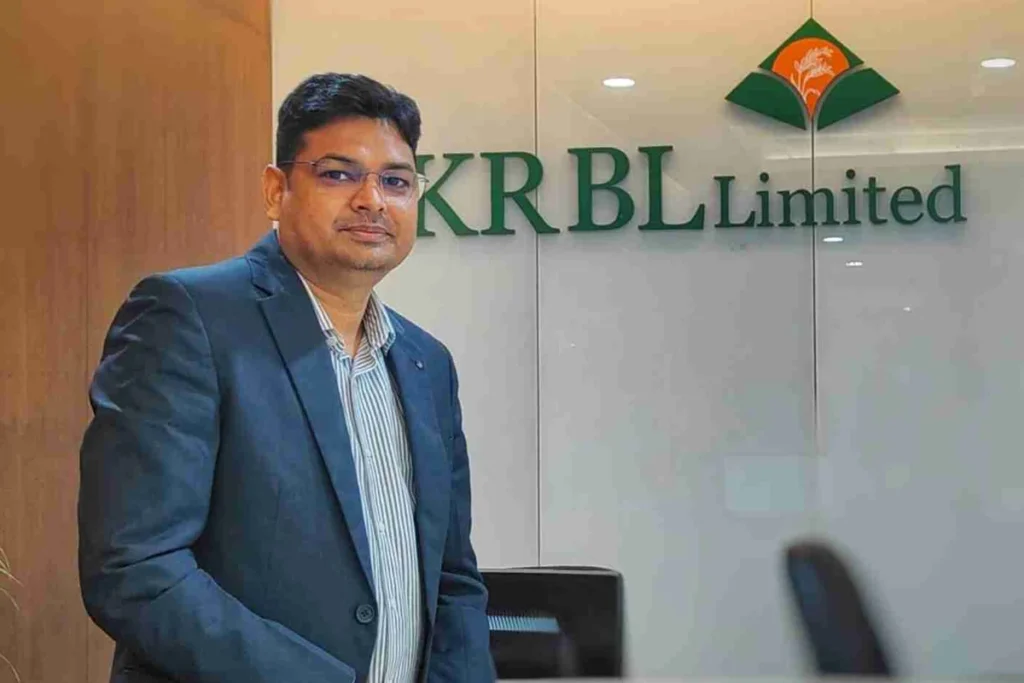 KRBL share price today