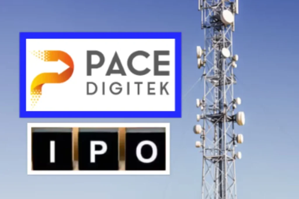 Pace Digitek IPO GMP indicating current grey market premium value and investor sentiment ahead of stock market debut.