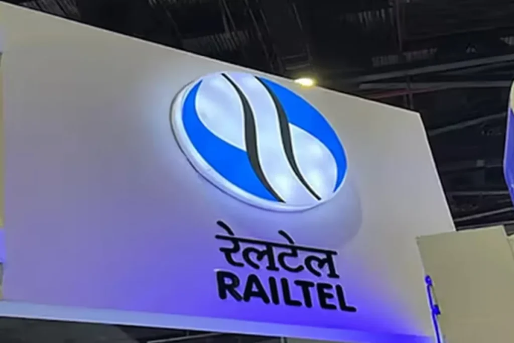 RailTel stock today