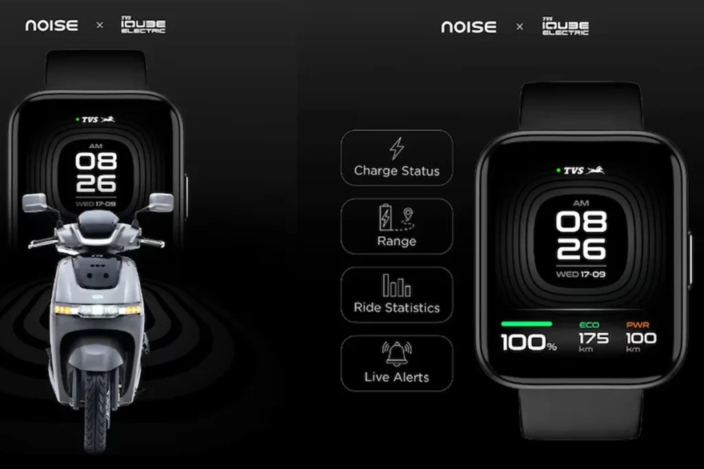 TVS iQube Noise smartwatch