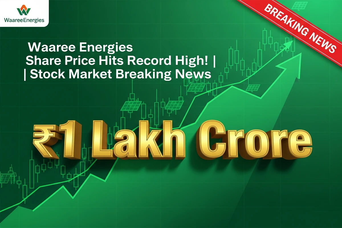 Waaree Energies share price
