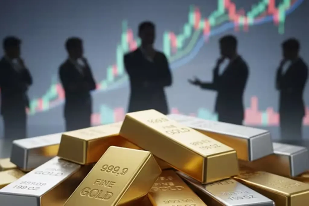 Gold rate today in India displaying current price per gram, live market updates, and investor sentiment in bullion trade.