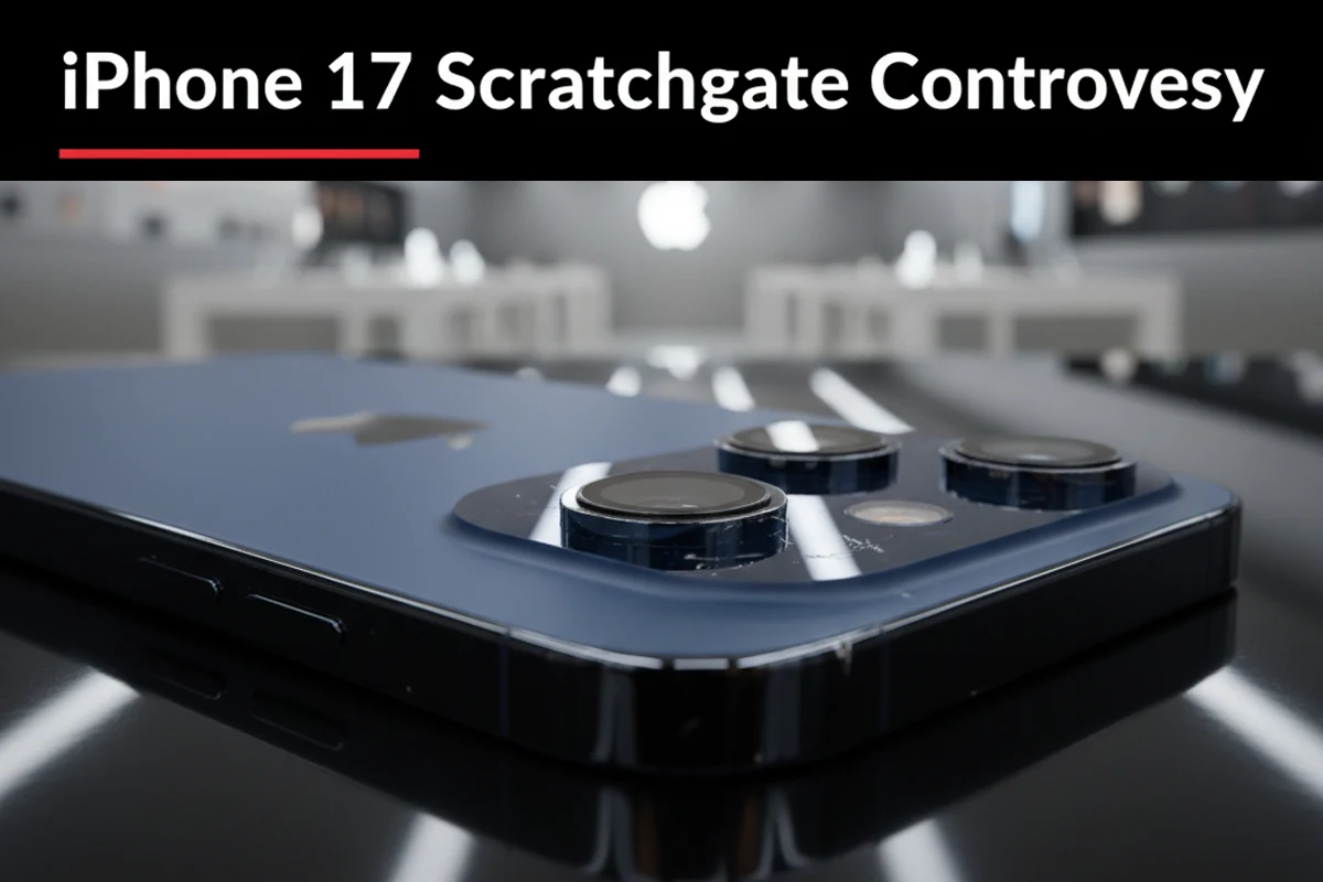 iPhone 17 scratchgate controversy