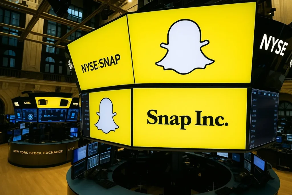 snap stock today
