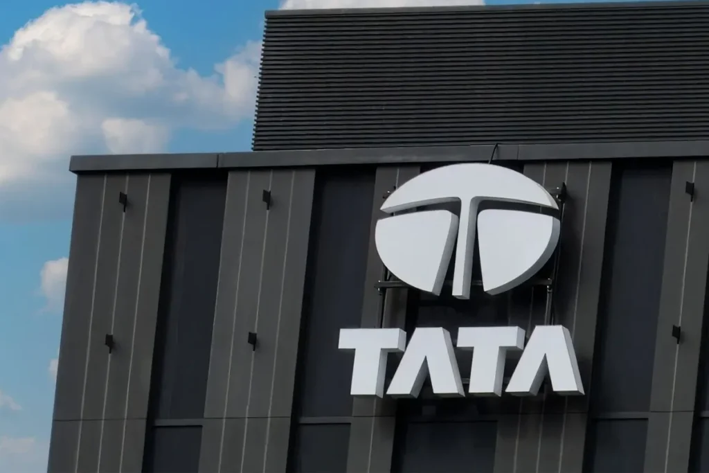 Tata Investment stock split 2025 concept showing rising stock chart and company logo symbolizing increased trading activity and investor optimism.