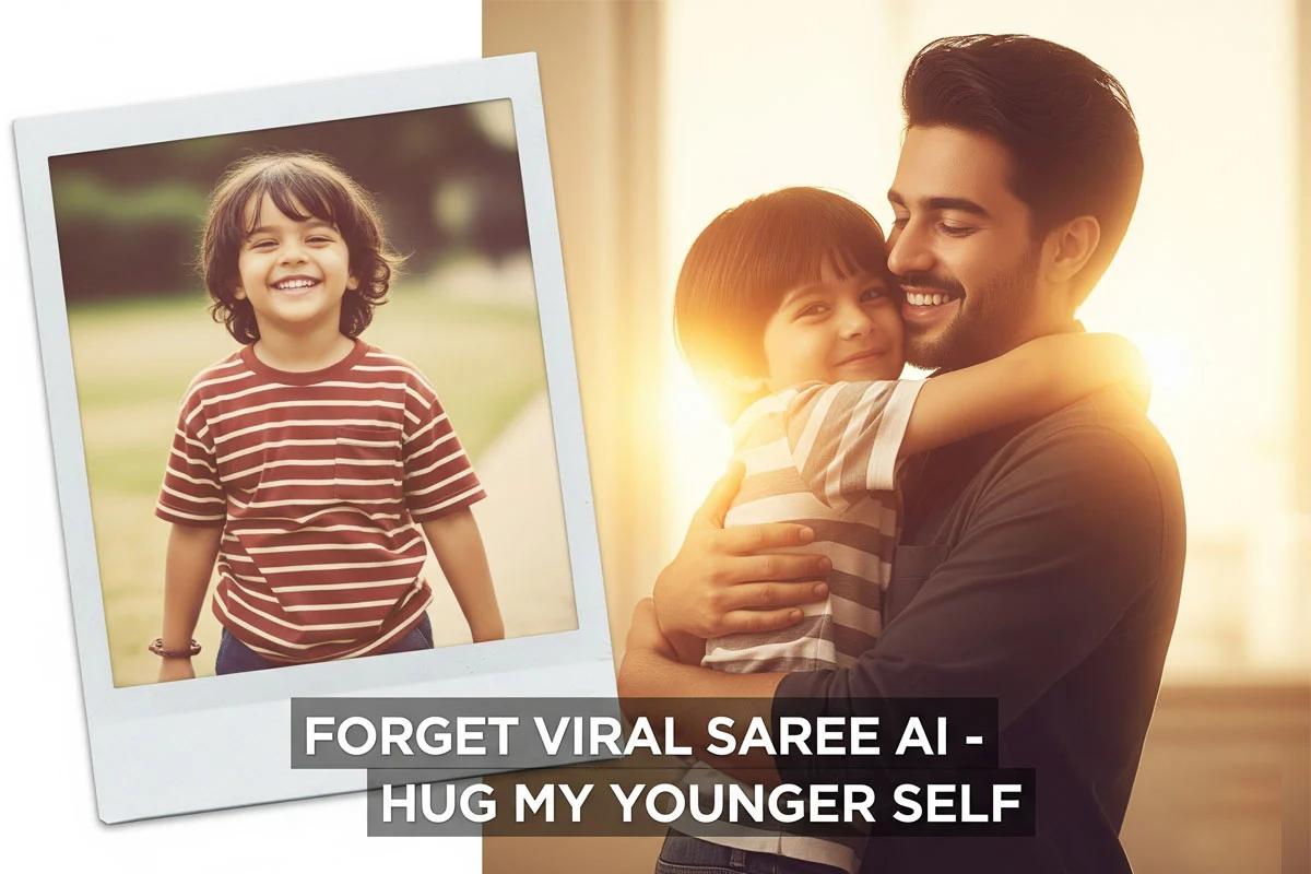 viral saree AI