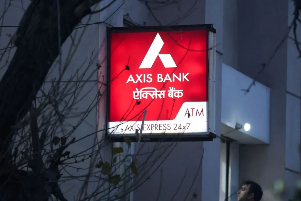 Axis Bank Q2 Profit 2025 — financial report highlighting net income dip and NIM decline.