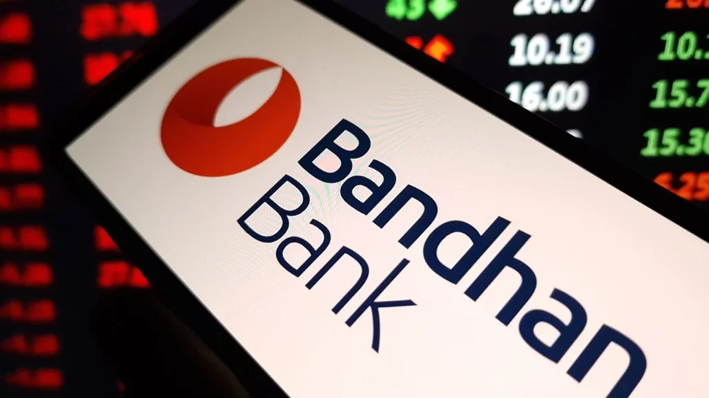 Bandhan Bank Q2 Profit FY26 report showing major decline in earnings due to higher provisions.