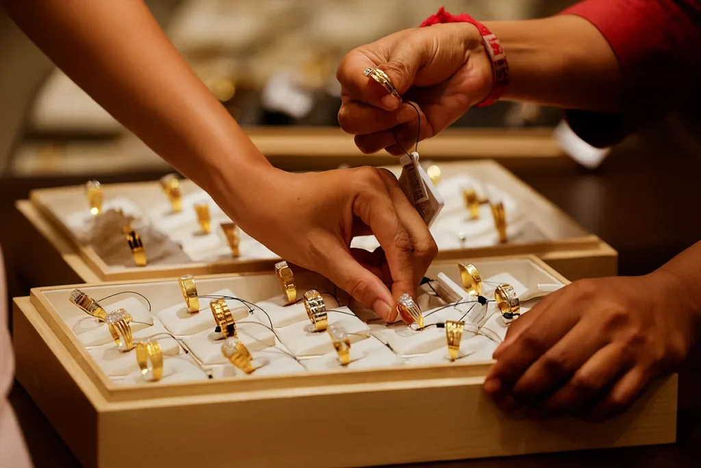 Gold prices stay steady despite volatility in silver.