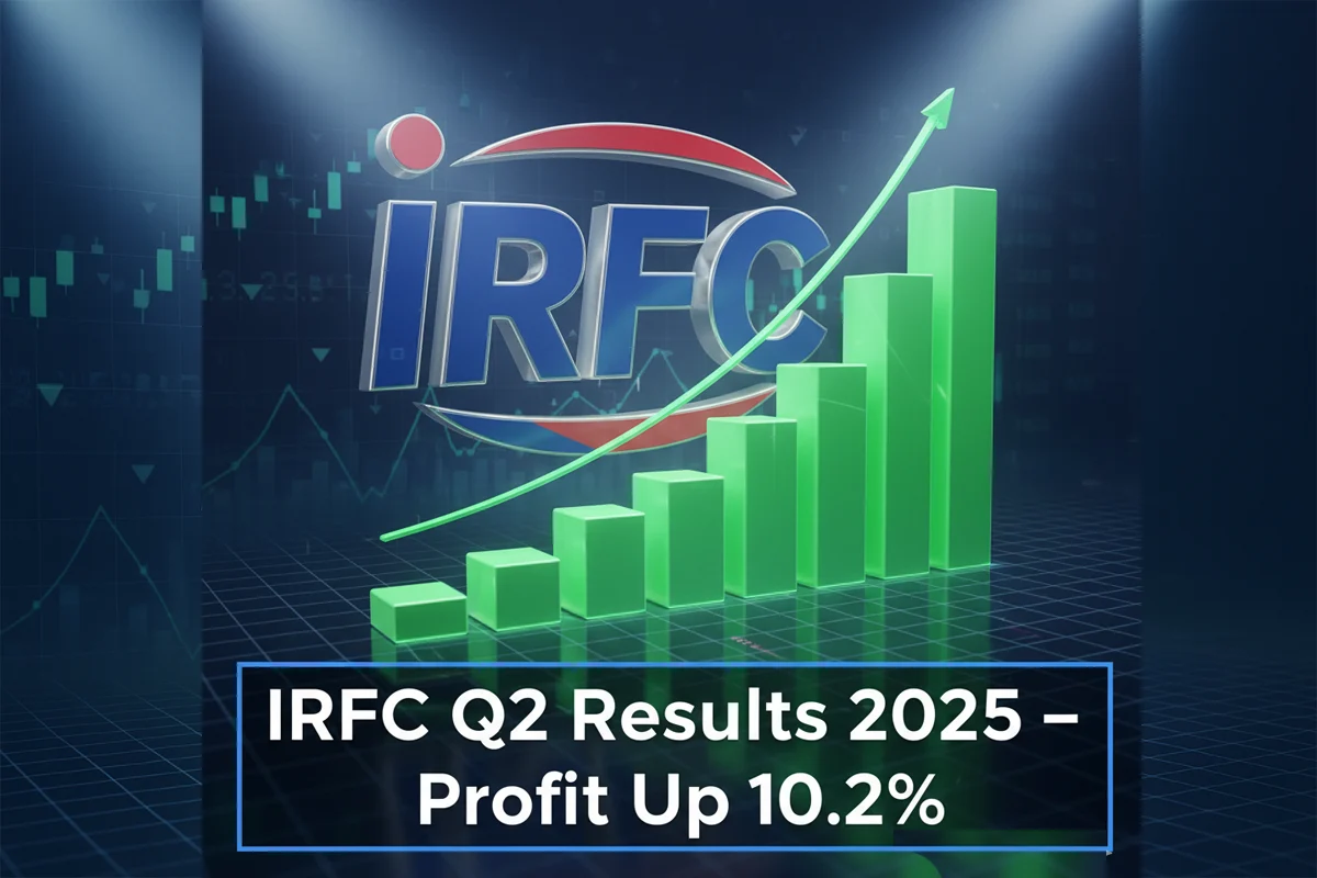 IRFC Q2 Results 2025 show 10.2% YoY profit rise with ₹1.05 dividend.