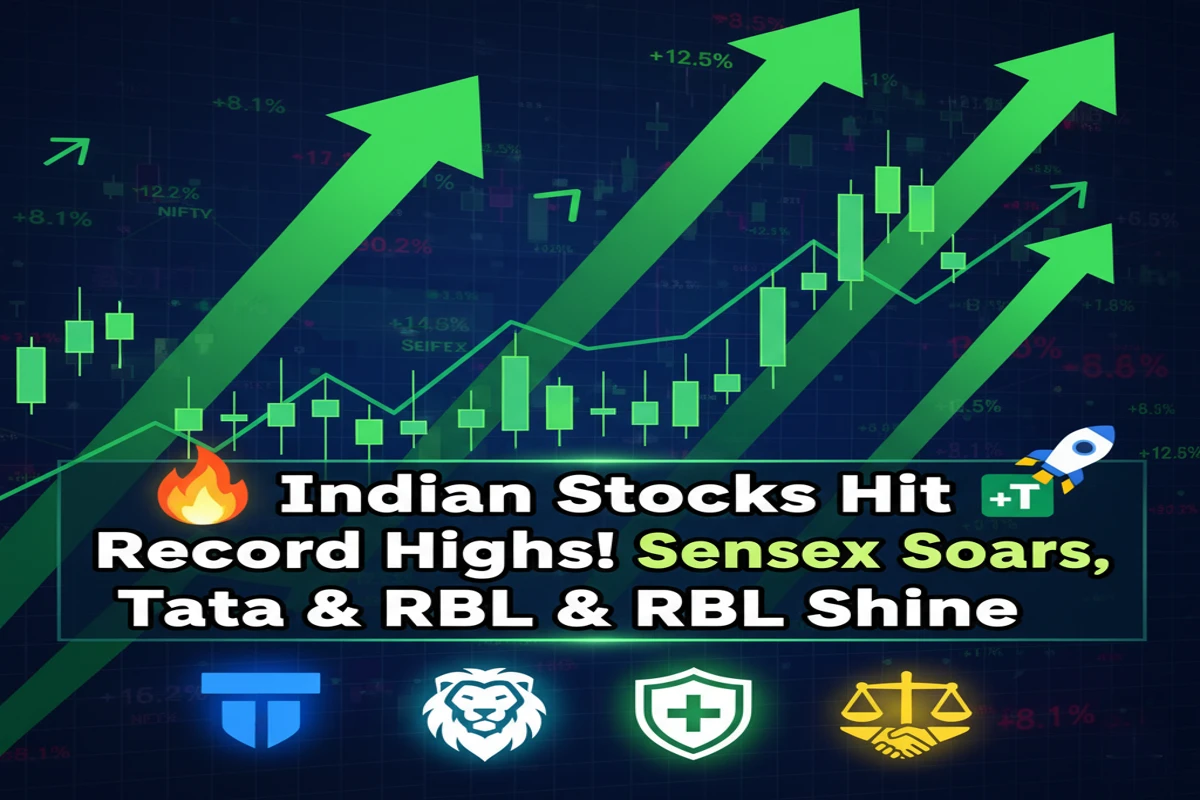 Indian Stocks Hit New Highs