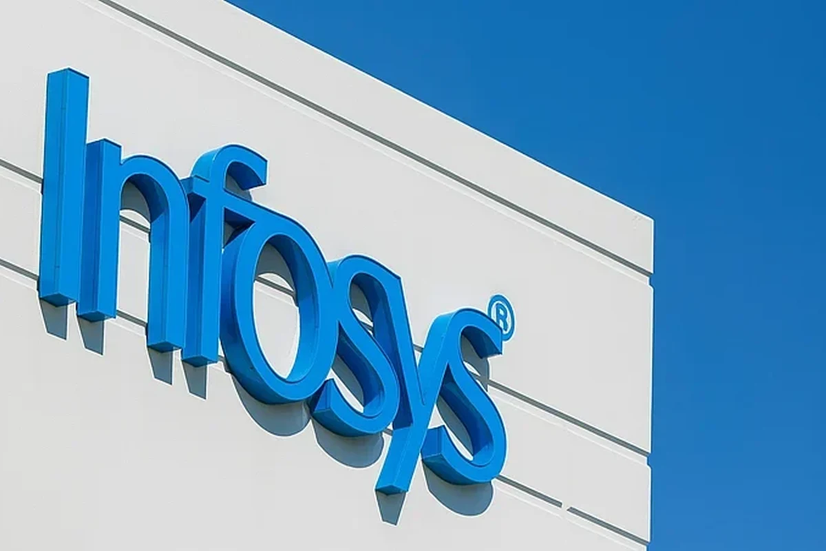 Infosys Buyback 2025 announcement showing Infosys headquarters with stock market charts symbolizing promoter confidence and investor sentiment.