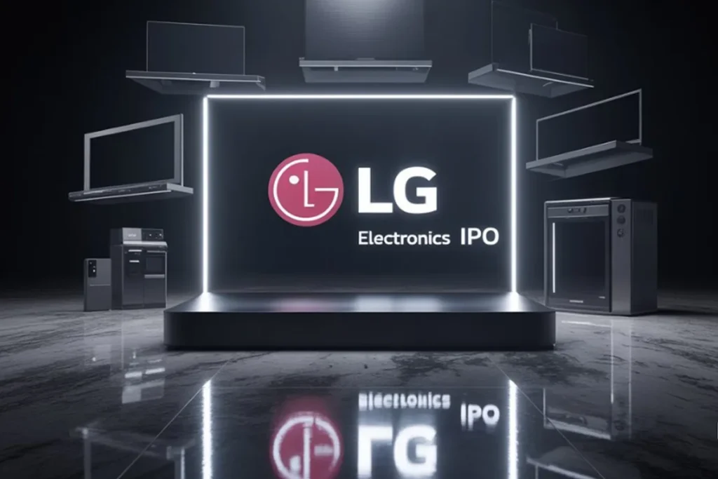 Investors tracking LG Electronics share price movement during IPO week in Indian stock market