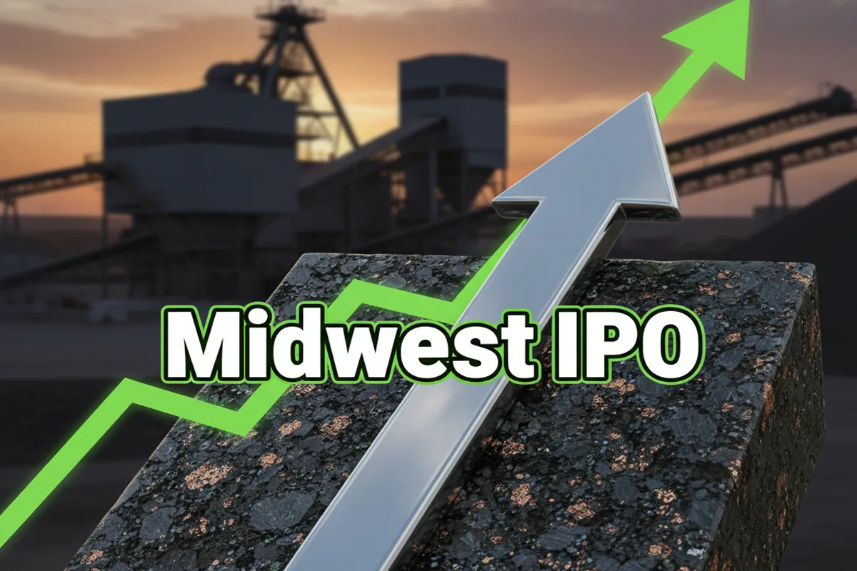 Midwest share price jumps 9% on listing day showing strong investor confidence and solid IPO performance in 2025.