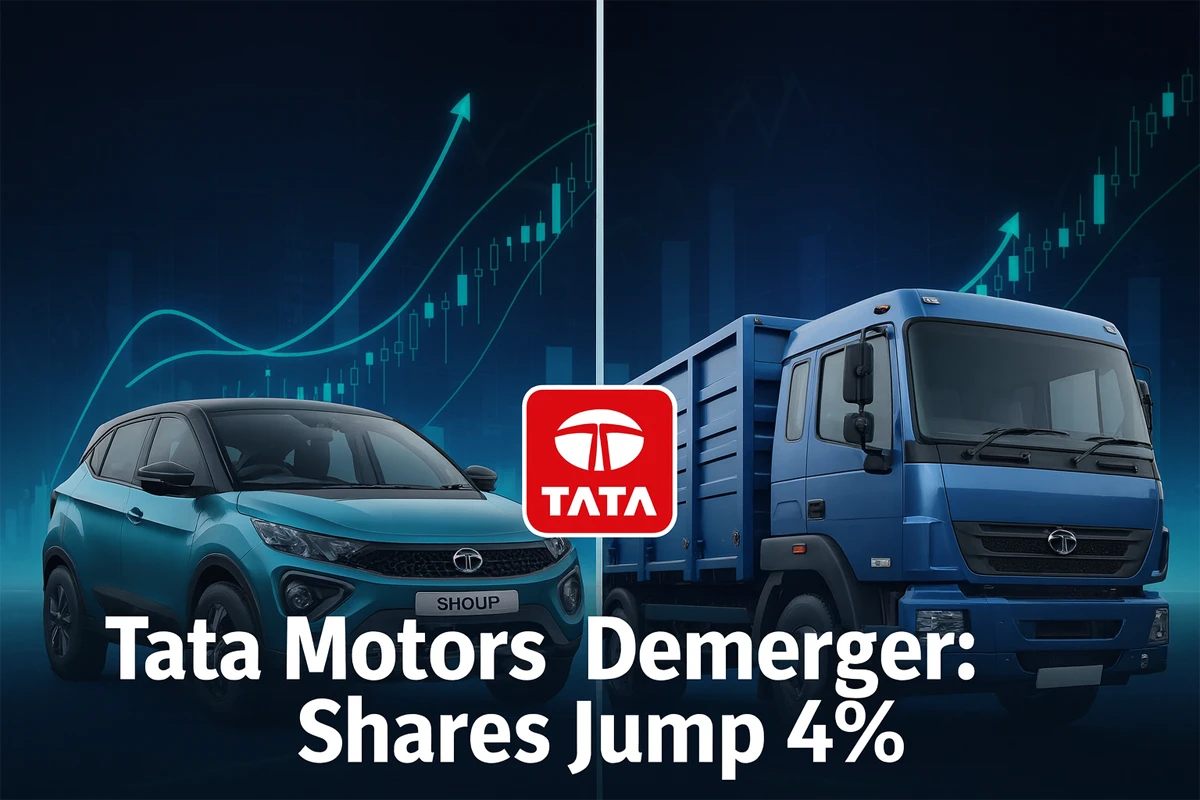 Tata Motors demerger news: company separates PV and CV divisions.