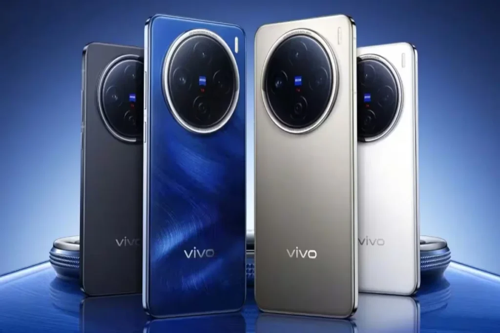 Vivo X300 Pro flagship smartphone with high-end camera lenses and metallic finish.