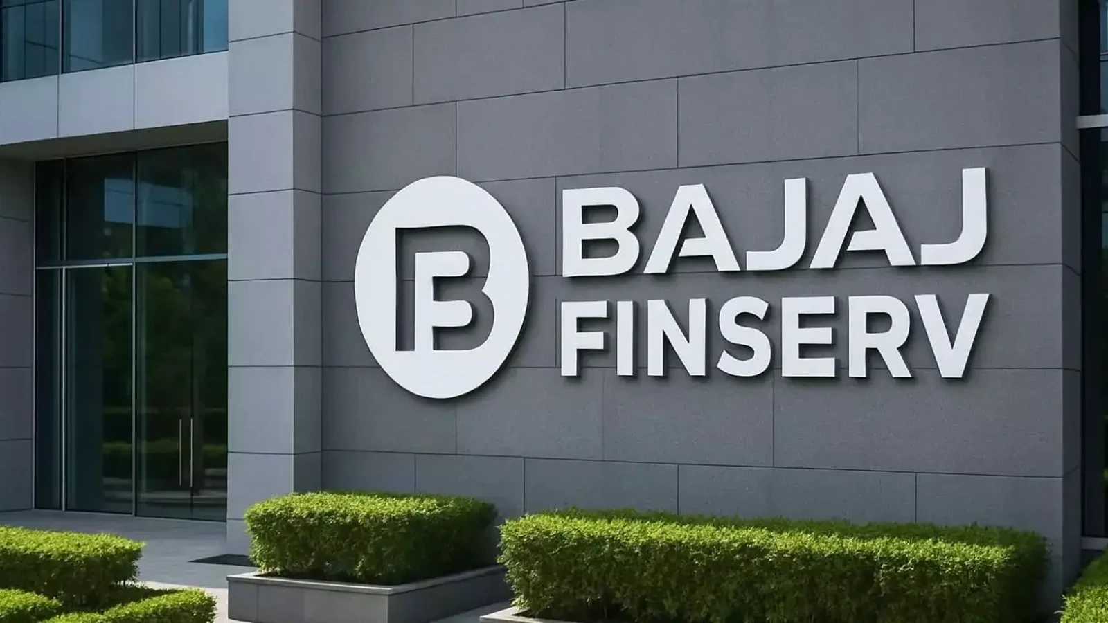 Stock market screen showing rising graph with Bajaj Finance logo, symbolizing investor focus on Bajaj Finance Shares performance after Q2 results.