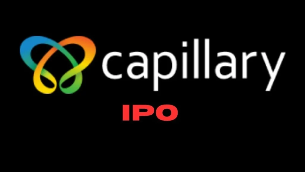 Capillary Technologies Share Price chart showing its flat IPO debut and early trading movement.