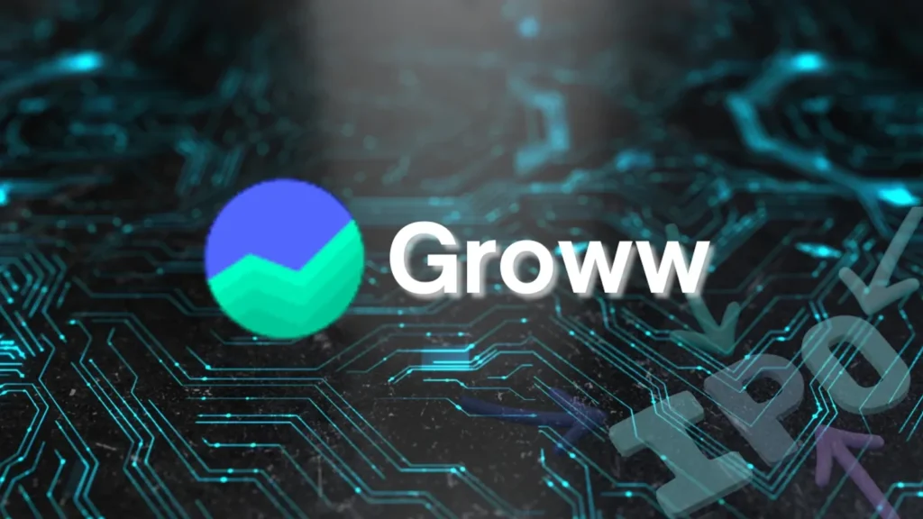 Groww Shares Price chart showing steady rise after IPO, highlighting investor optimism in Indian fintech stocks.