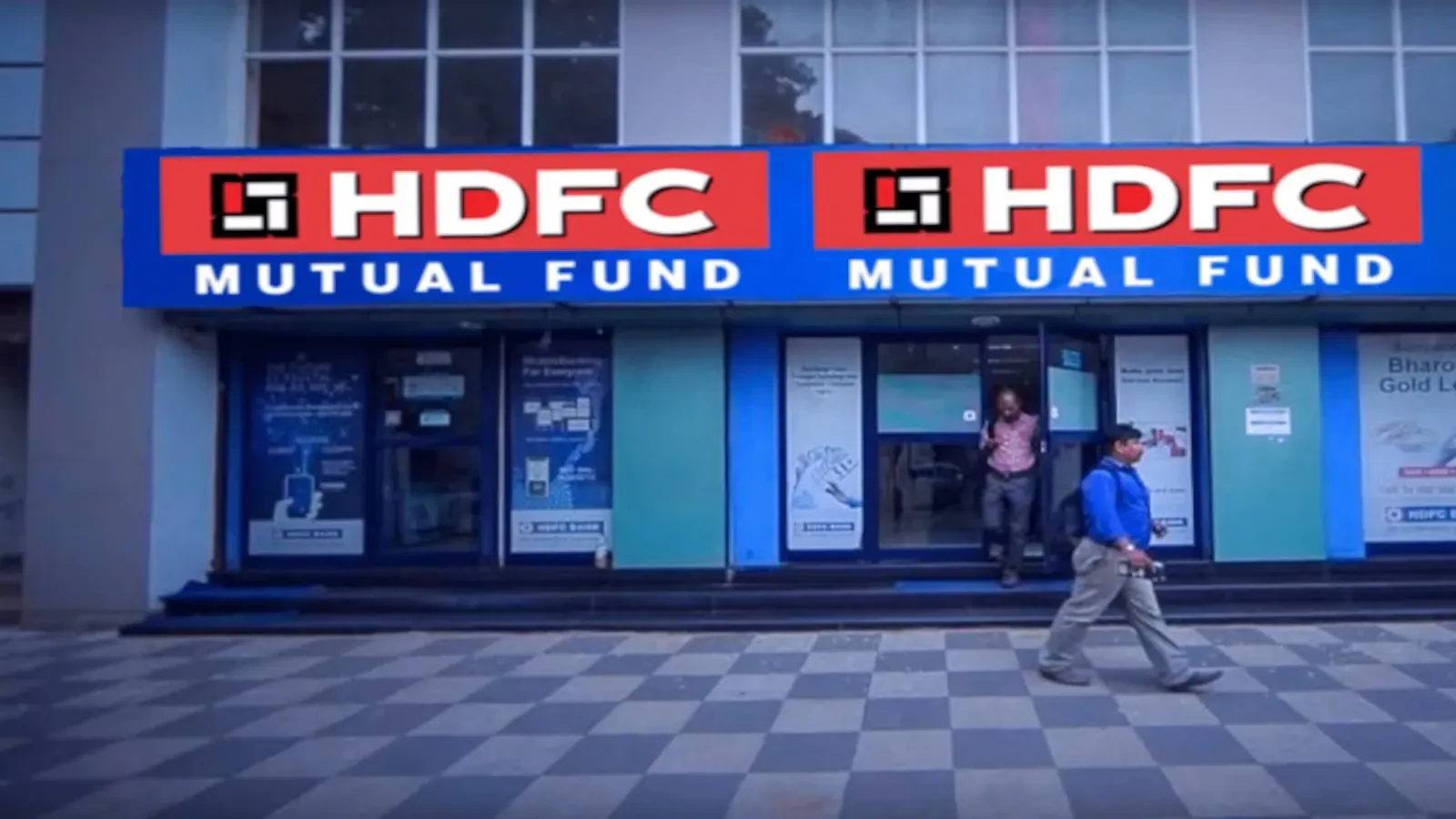 Chart showing the updated HDFC AMC Share Price movement after the 1:1 bonus adjustment in 2025.