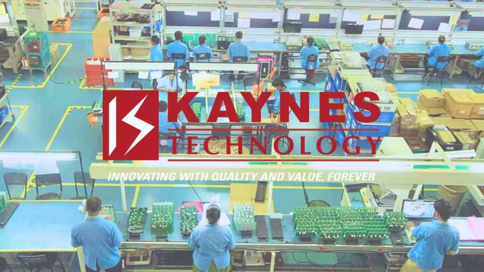 Chart showing the recent fall in Kaynes Technology Share Price following Motilal Oswal’s large share sale.