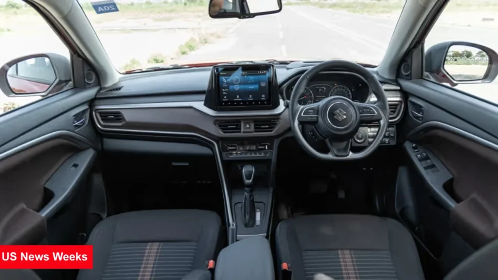 Maruti Brezza 2026 model test mule with fresh styling upgrades on road.