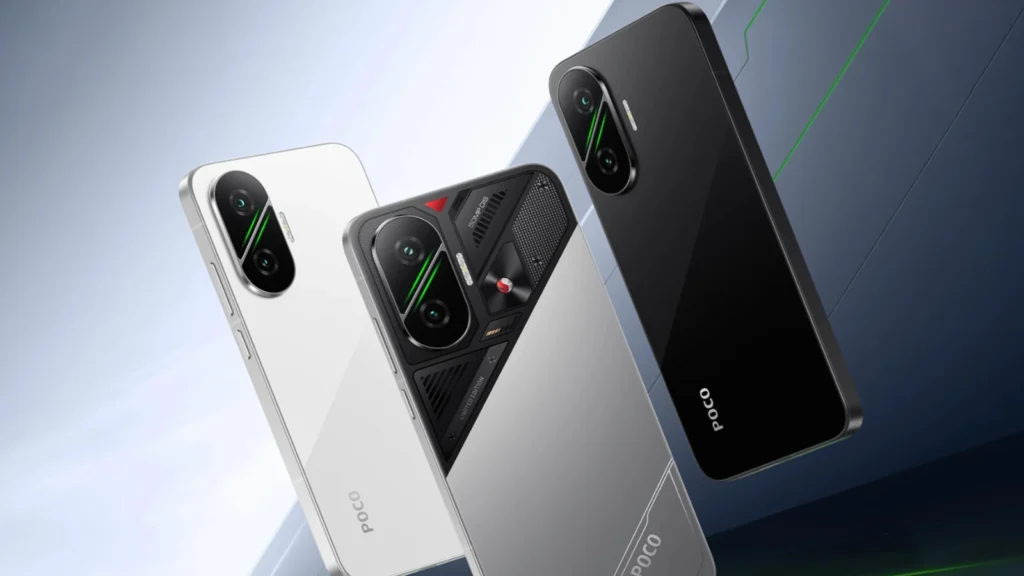 POCO F8 Pro 5G features highlighted with an advanced Snapdragon processor, premium audio by Bose, and a cutting-edge 2025 flagship design.