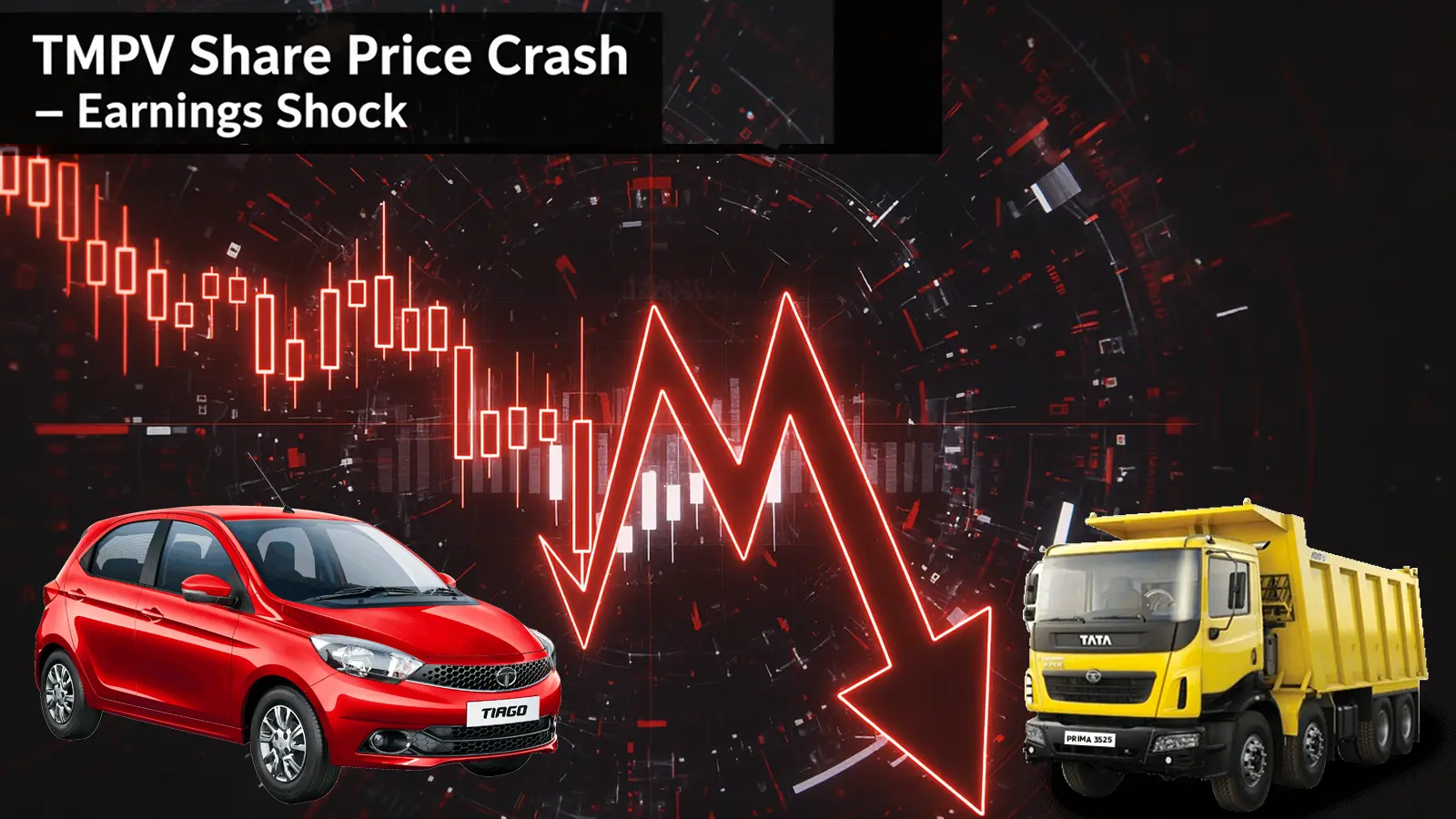 TMPV share price crash after first earnings since demerger.