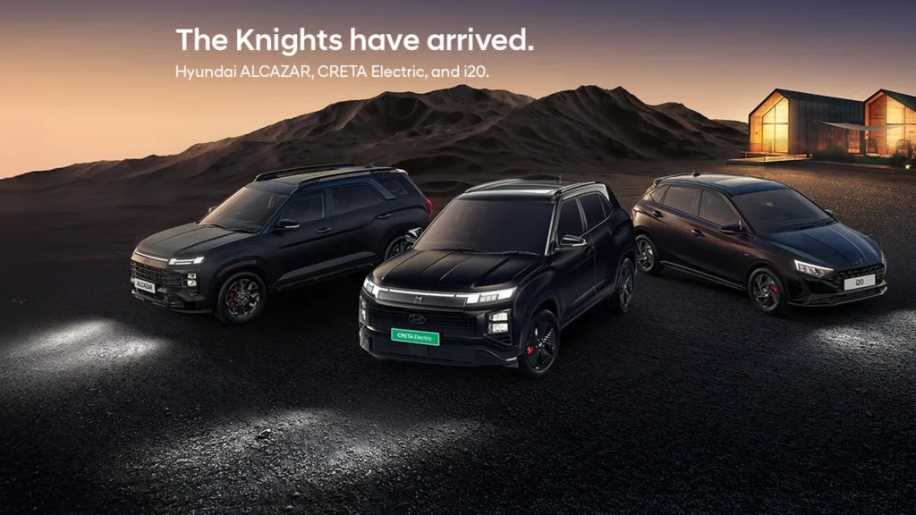 Venue new gen India edition with redesigned front grille, alloy wheels, and updated dashboard features.