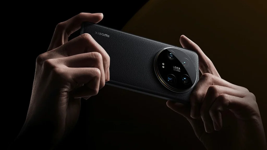 Phone screen displaying Xiaomi update 2025 features, highlighting improved UI, speed, and system enhancements.