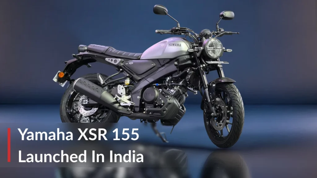 Yamaha XSR155 Price India 2025 — stylish neo-retro motorcycle with 155 cc engine and premium features.