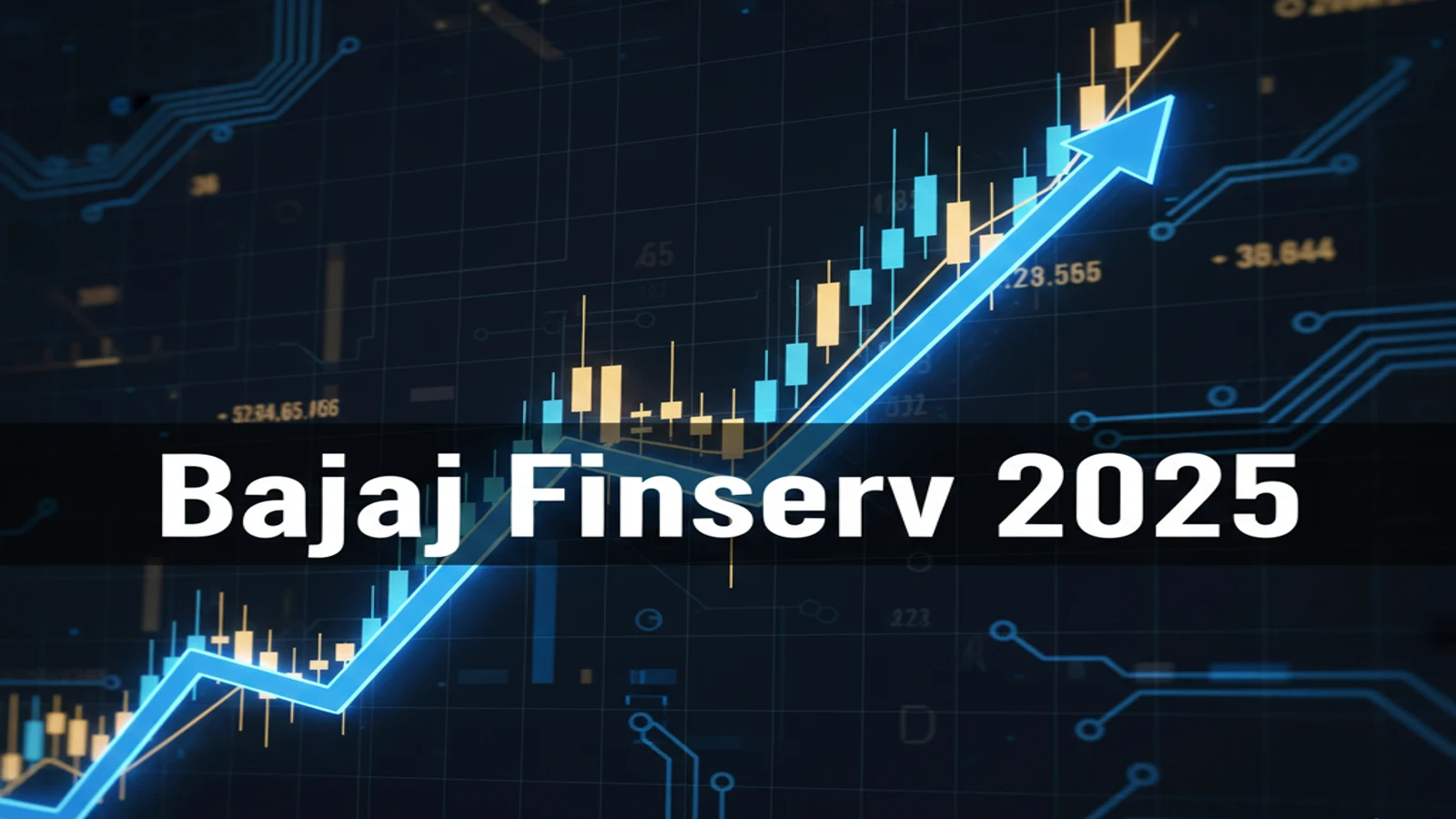 Bajaj Finserv share price today showing an upward stock chart and investor interest, December 2025.