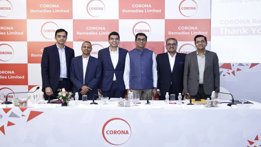 BigShare Services website open on a device displaying IPO allotment details.