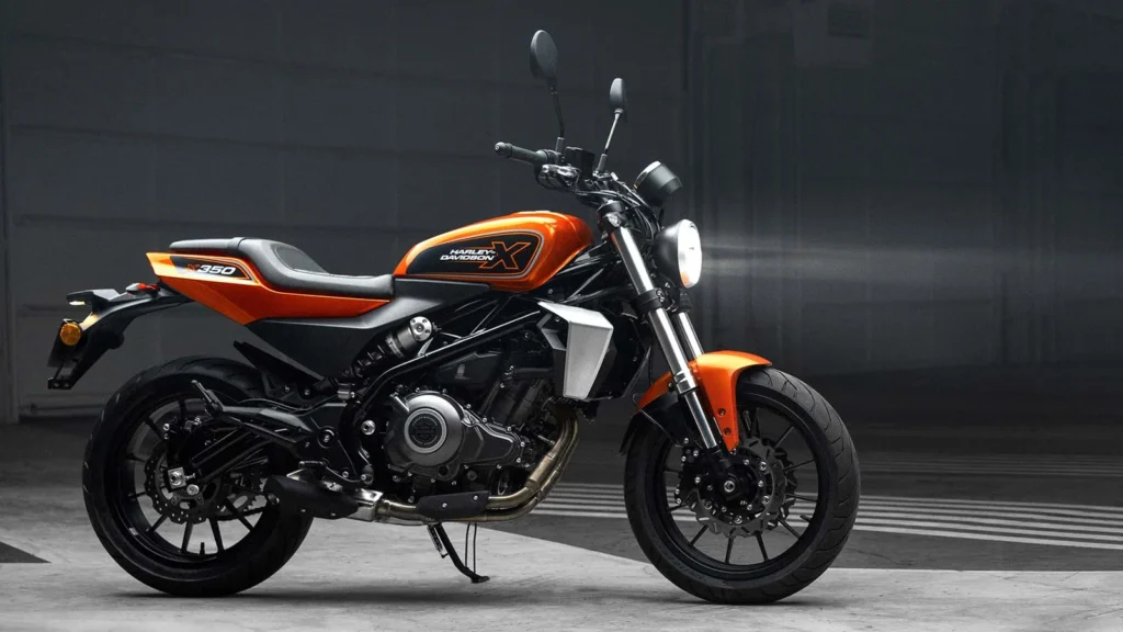 Harley-Davidson X 350 / X 500 preview image featuring sleek design, upright stance, and premium road presence expected in the 2025 lineup.