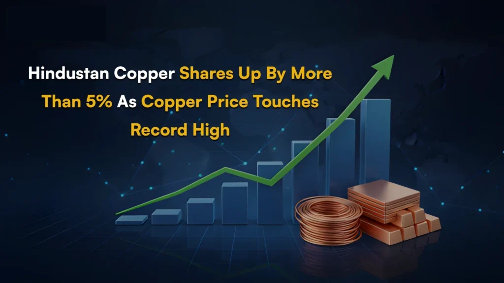 Hindustan Copper stock news highlighting a sharp rally in shares during 2025 driven by rising copper prices and positive market sentiment.