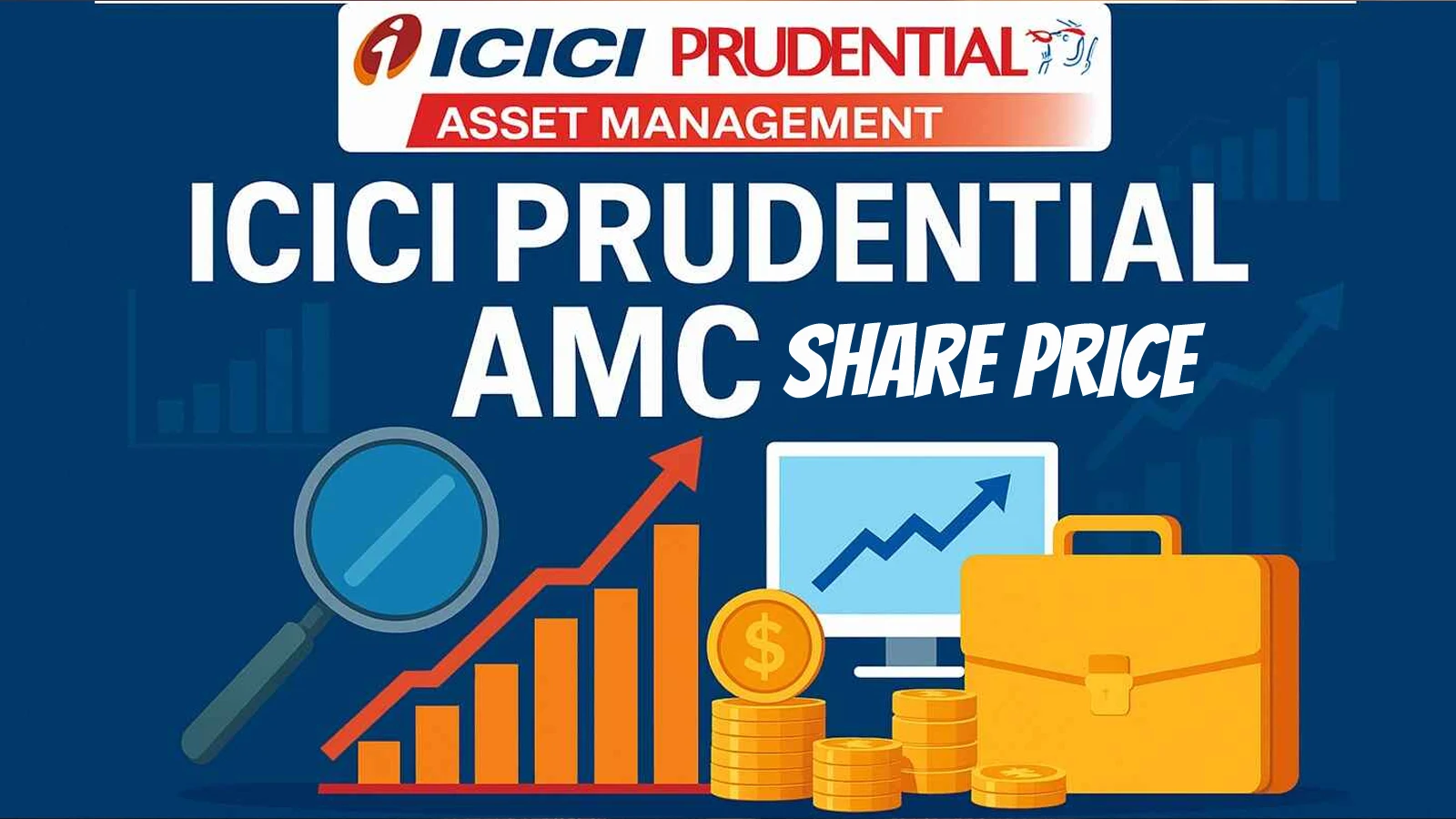 ICICI Prudential AMC share price listing on NSE with investors tracking stock performance