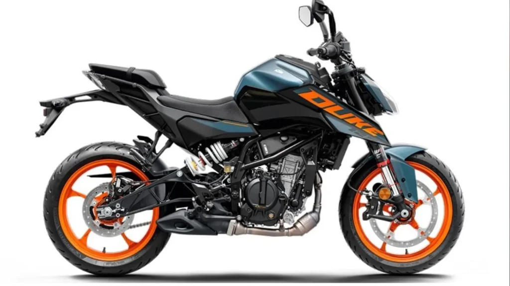 KTM 160 Duke 2025 model design and streetfighter styling