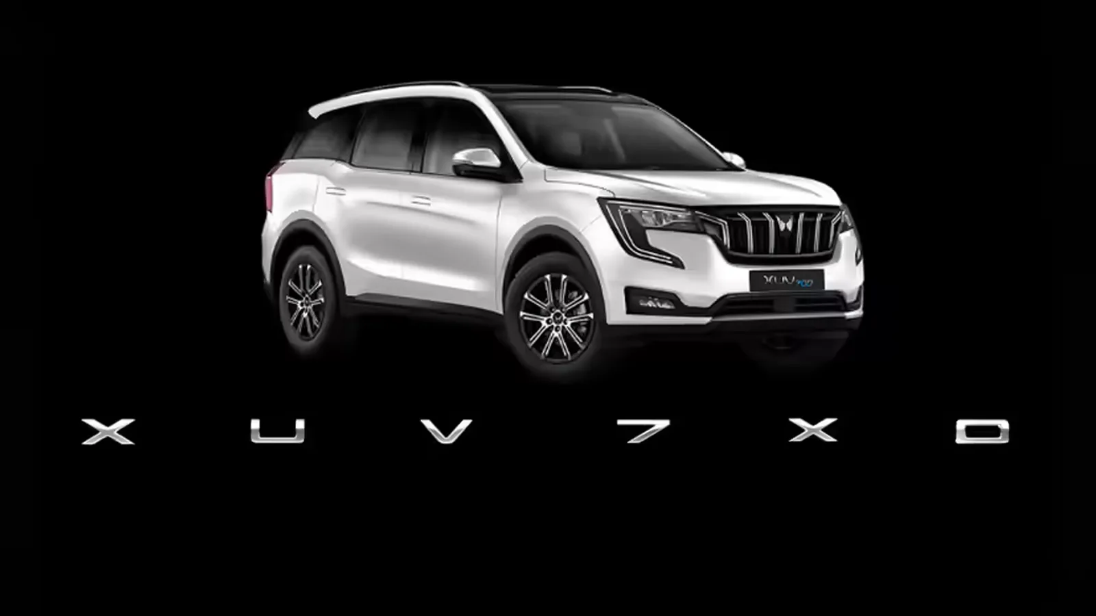 Mahindra XUV 7XO interior preview highlighting updated dashboard design, advanced infotainment screen, and refined cabin styling