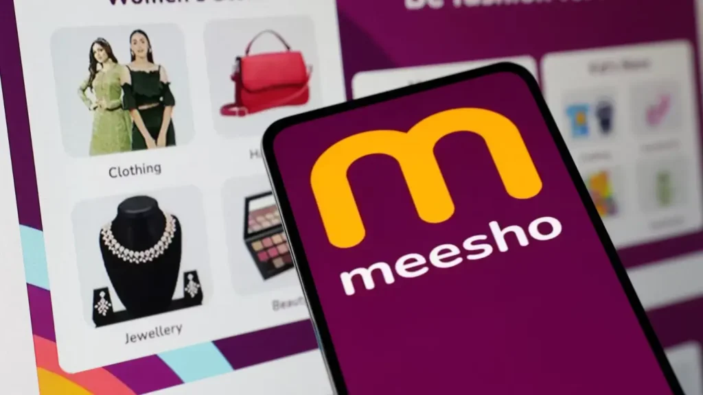 Meesho Stock News update showing share price correction after strong post-IPO gains in the Indian stock market