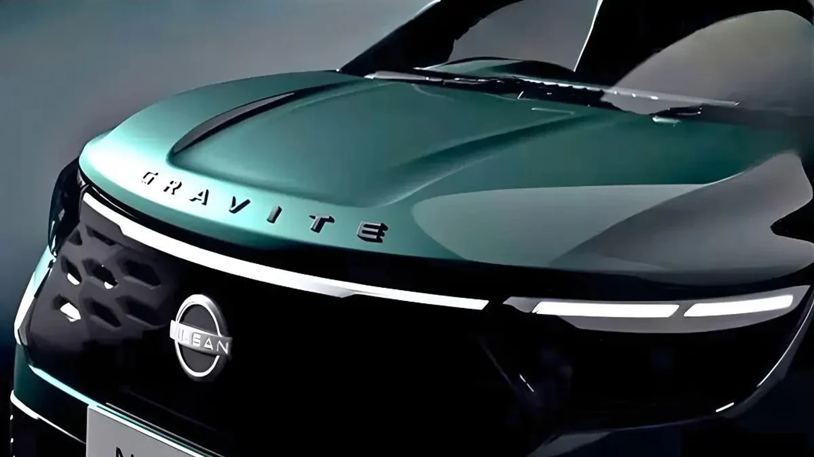 Nissan Gravite MPV front exterior design revealed ahead of India launch 2025